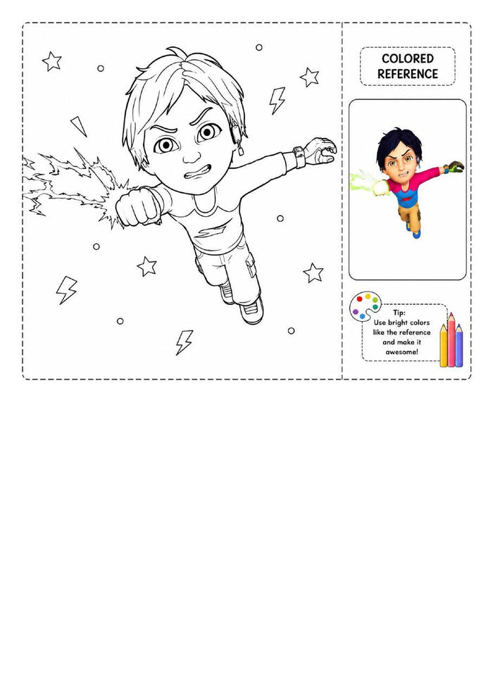 Shiva Printable Coloring Book - 63 A4 Pages