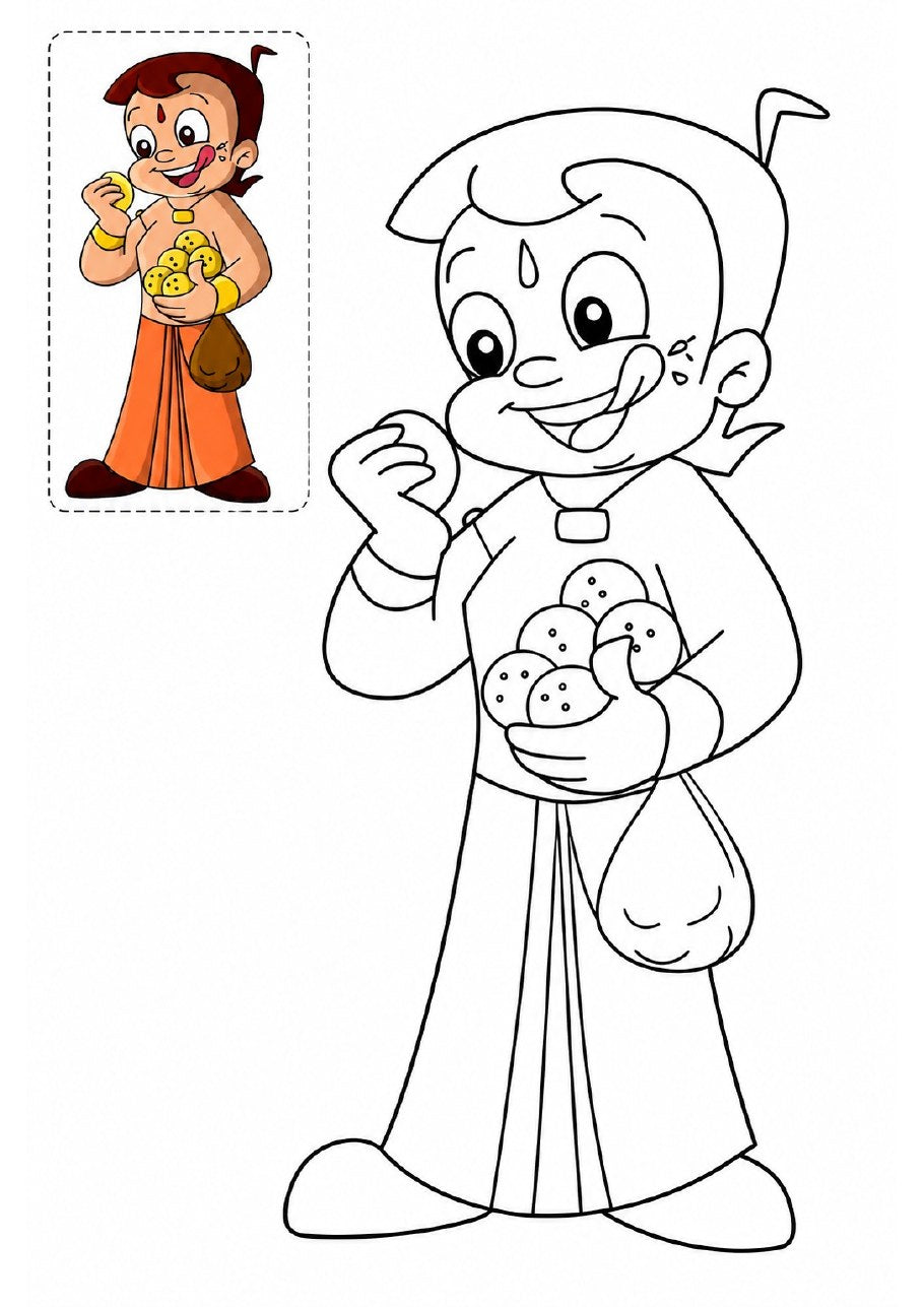 chota printable coloring page preview 22