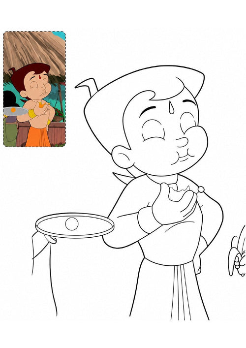 chota printable coloring page preview 8