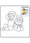 dore printable coloring page preview 1