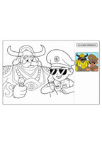 Little Singham printable coloring page preview 5