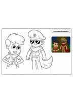 Little Singham printable coloring page preview 7
