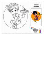 Shiva printable coloring page preview 4