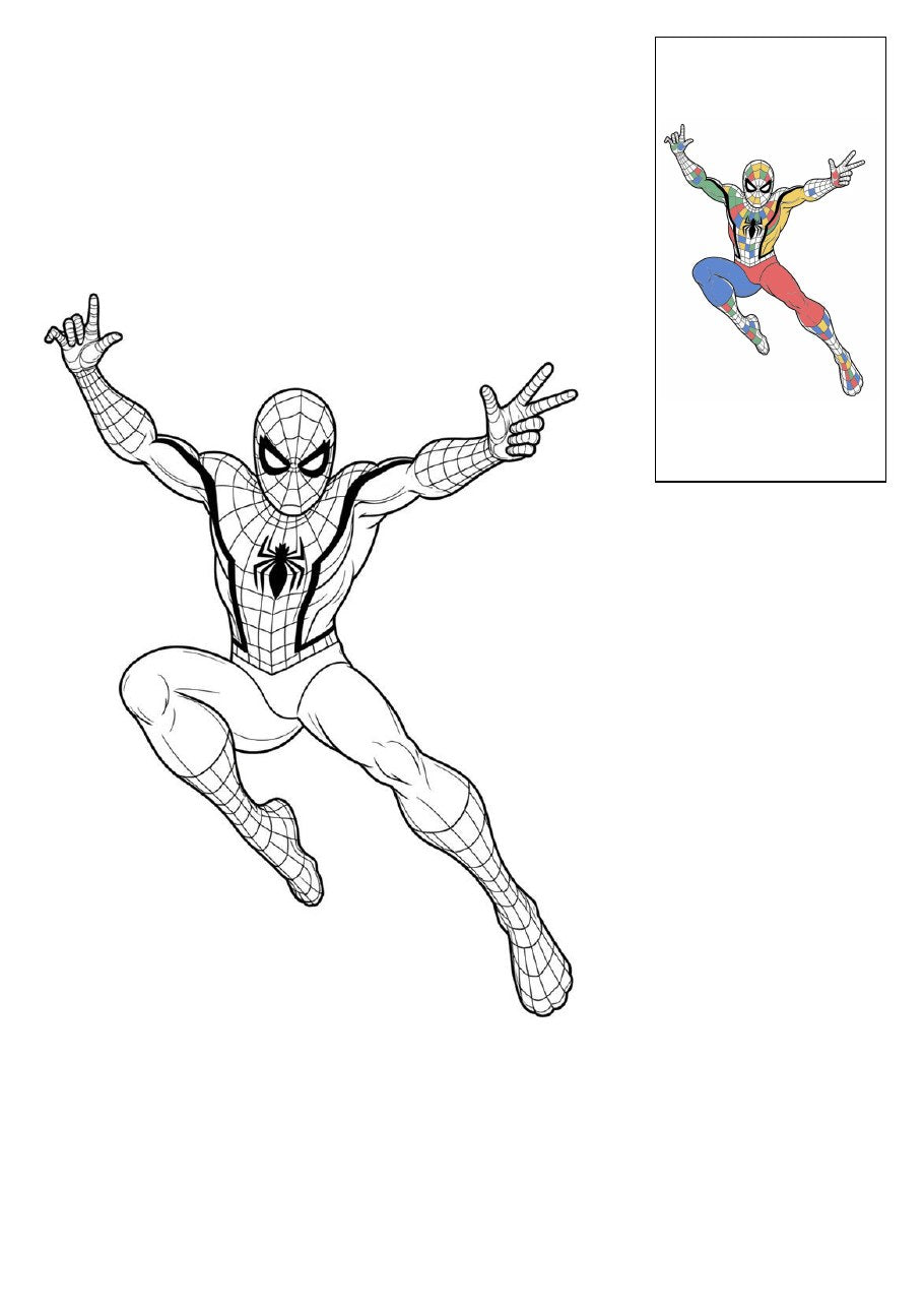spid printable coloring page preview 22