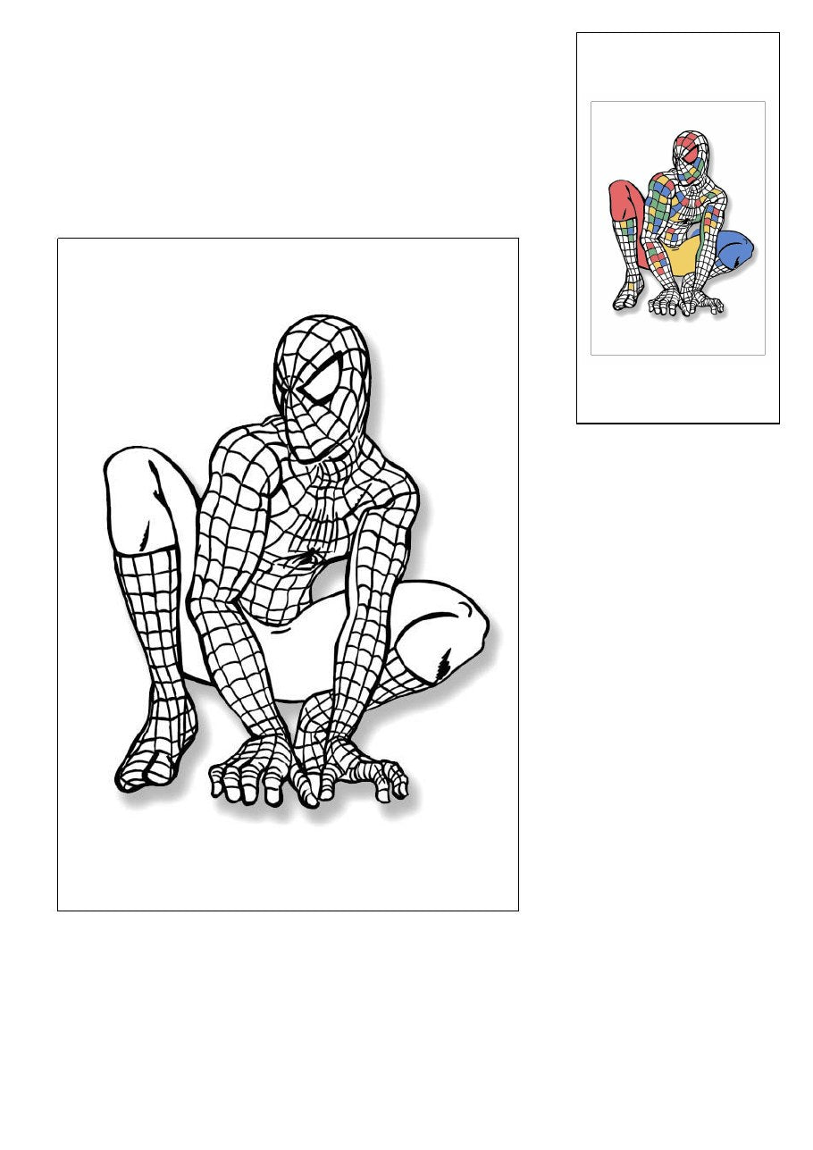 spid printable coloring page preview 29