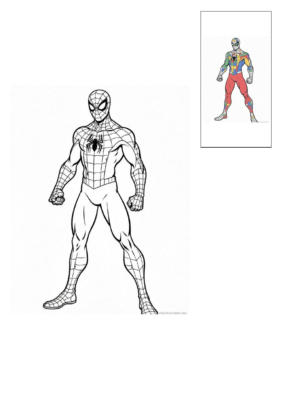 spid printable coloring page preview 8