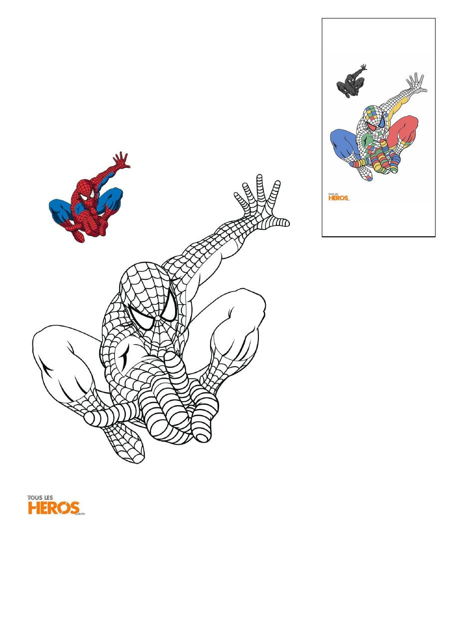spid printable coloring page preview 89